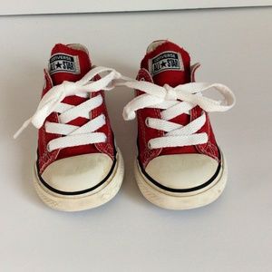 Red Converse Toddler